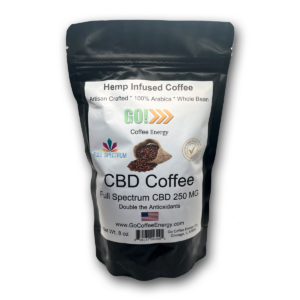 GO! Full Spectrum CBD Infused Coffee Beans