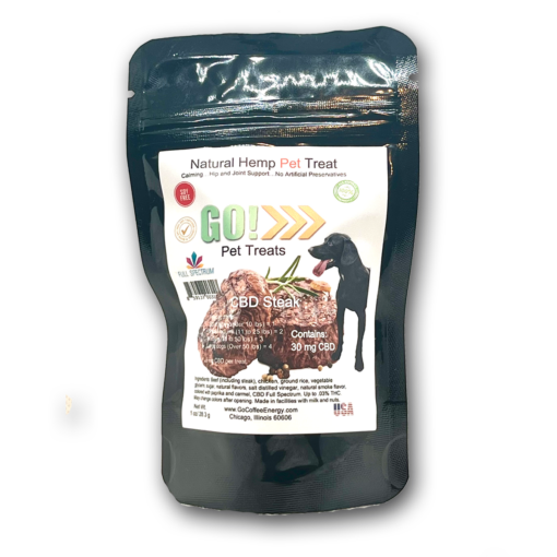 GO! CBD Infused Steak Pet Treats